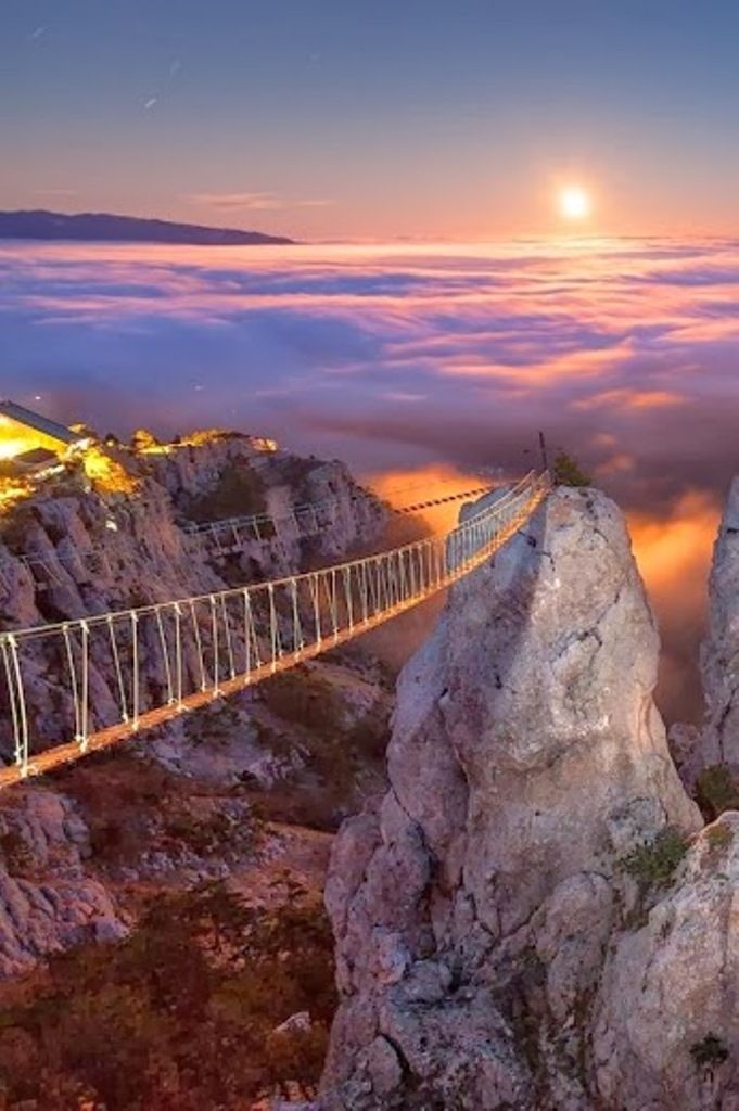 Bridges &ndash Mount Ai-Petry &ndash Crimea, Ukraine