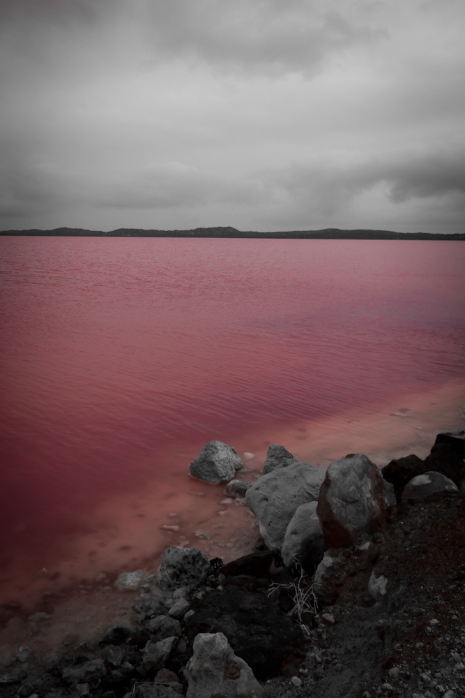 Hiller or Pink Lake, Australia,