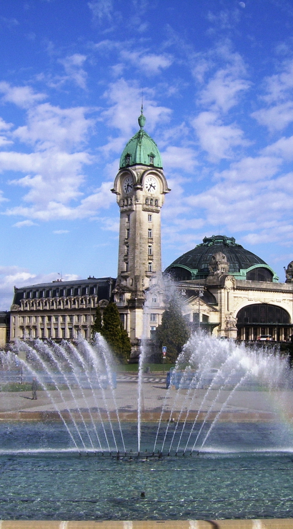 Limoges Train Station Clock, France