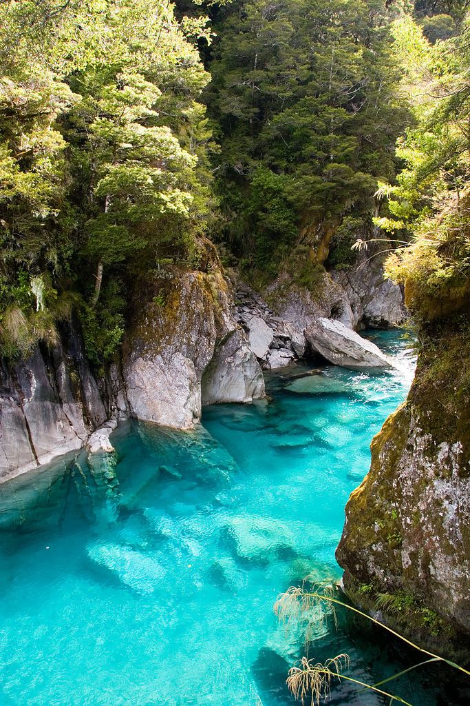 The Blue Pools &ndash Queenstown, New Zealand