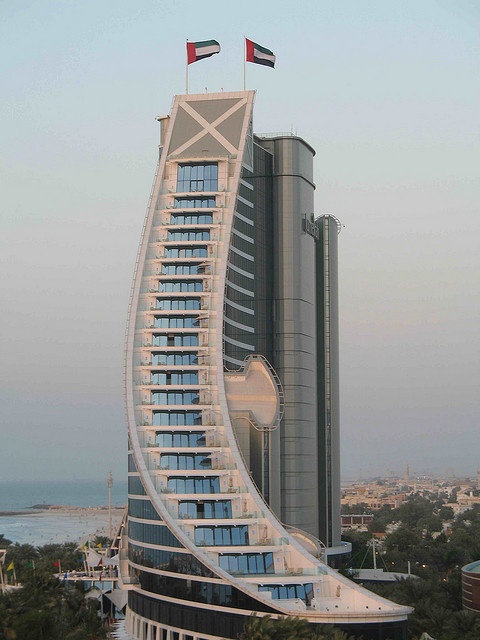 The Jumeirah Beach Hotel in Dubai