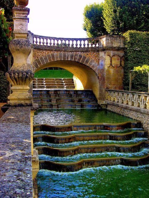 Waterfall Gardens, Villandry, France