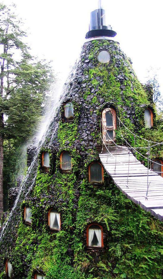 magic mountain hotel in chile
