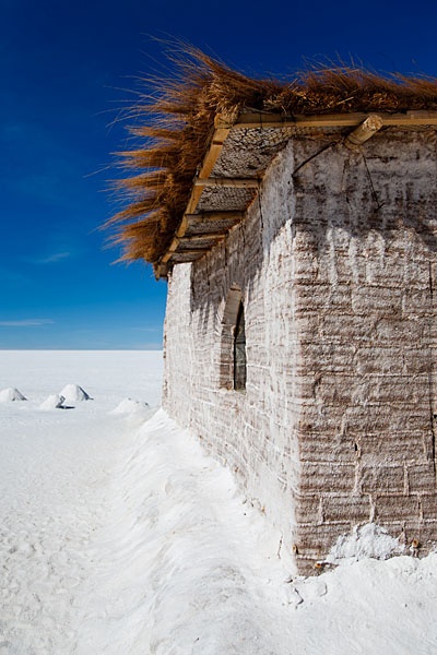 Salt Hotel on Salar de Uyuni, Bolivia