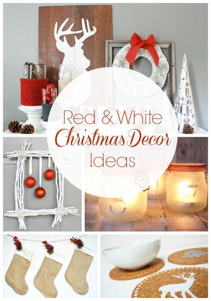 Red And White Christmas Decoration Ideas – The WoW Style