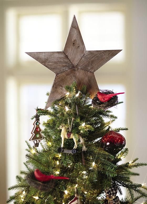 tree christmas topper toppers star wooden creative whimsy decor wood rustic five diy xmas country put unusual ornament navidad digsdigs