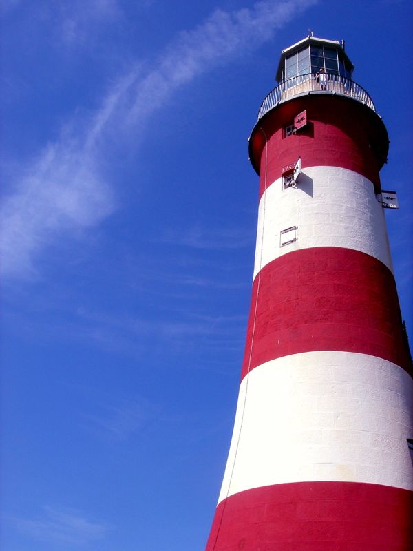 7)Lighthouse in Plymouth, UK