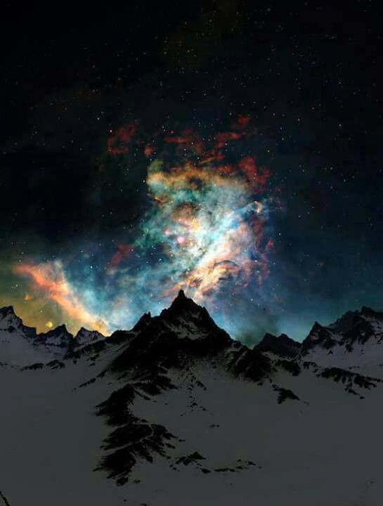 Aurora Borealis. The Northern Light. Alaska.