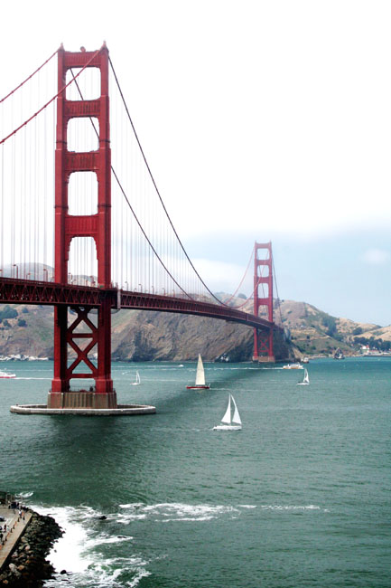 Golden Gate Bridge , USA 