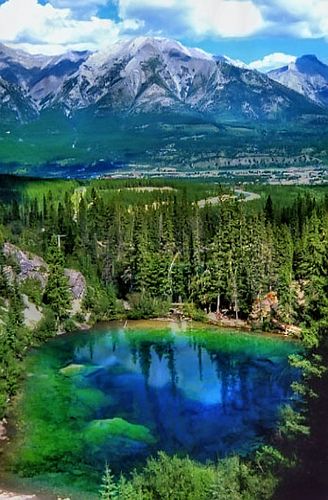 Grassi Lake, Alberta, Canada.