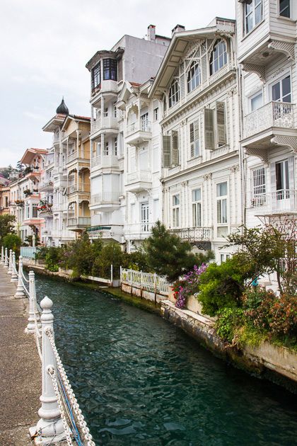Historic neighborhood of Arnavutk&oumly in Istanbul, Turkey