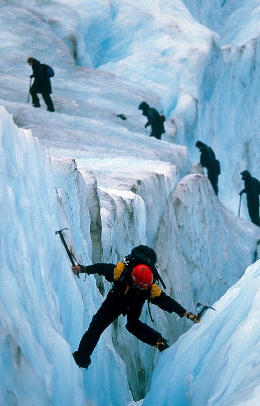 Ice Hikers, South Islands, New Zealand