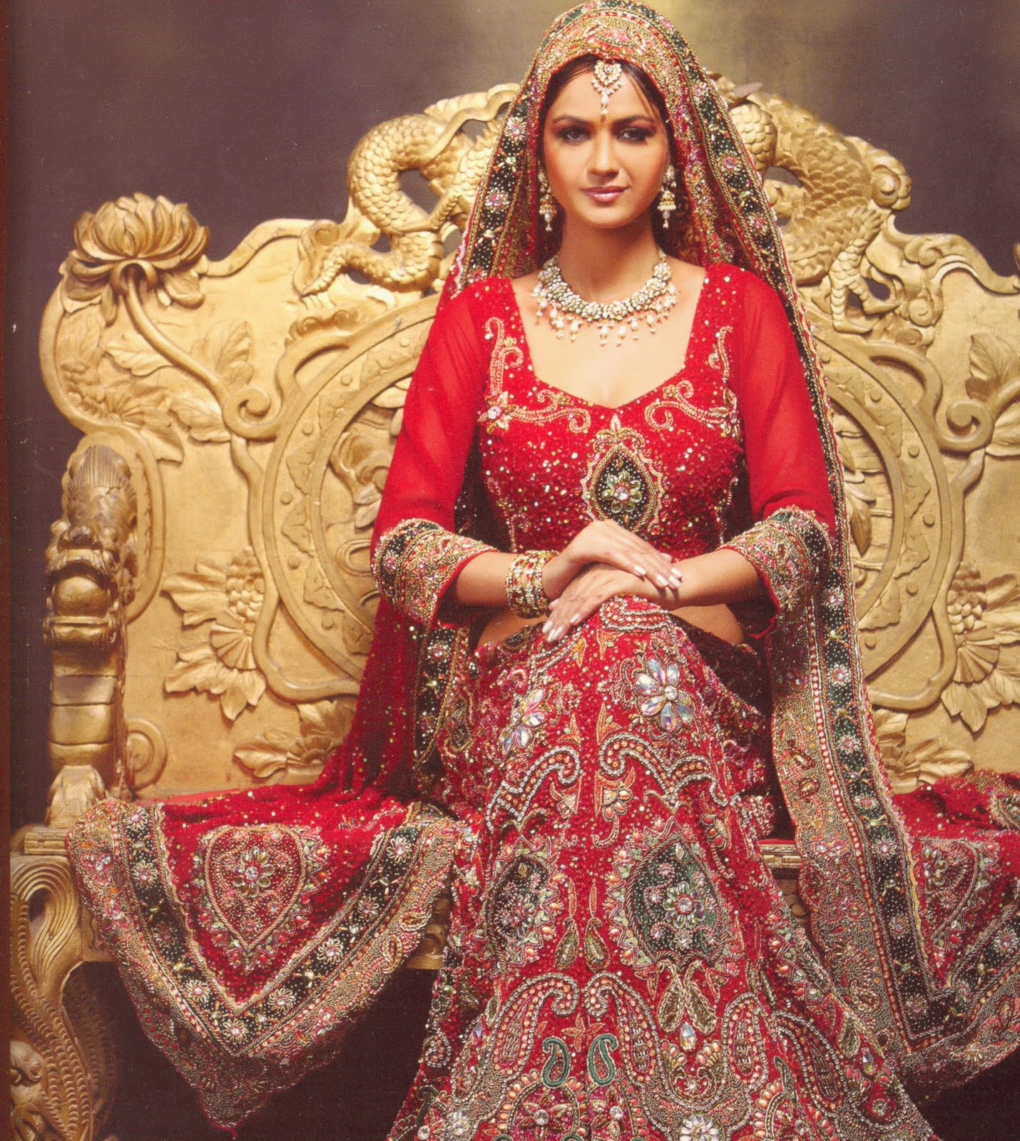Indian Bride Dress Idea And Inspiration – The WoW Style