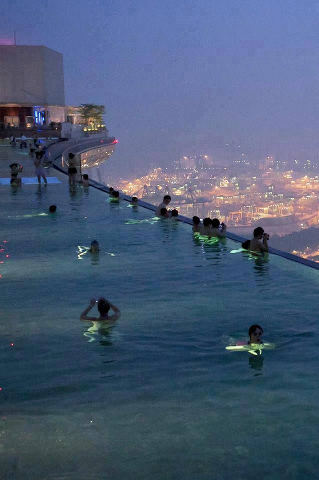 Infinite Pool, Hotel Marina Bay Sands, Singapore