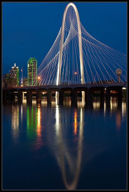 Margaret Hunt-Hill Bridge Dallas, Texas
