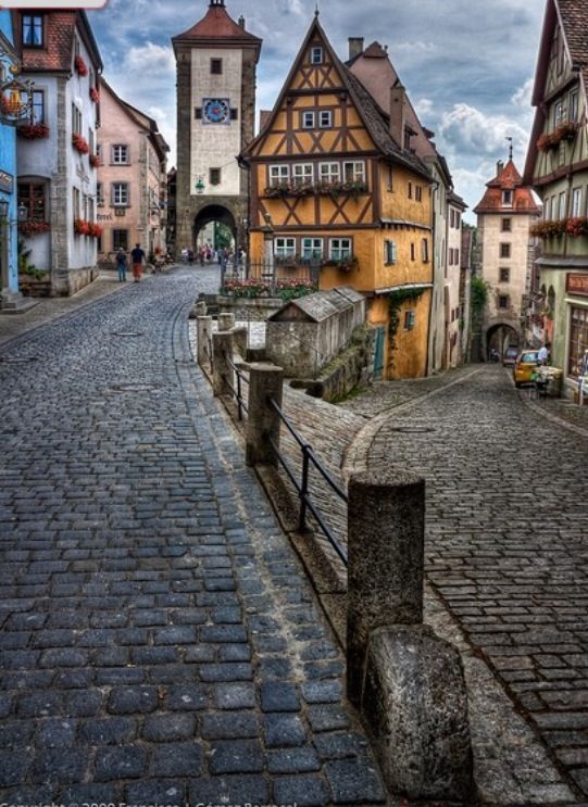Old town of Rothenburg