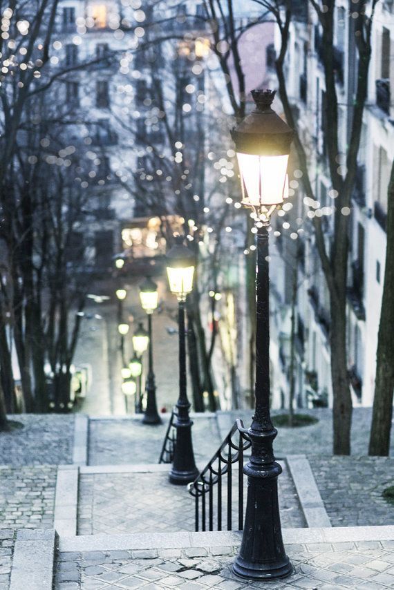 Paris street lights