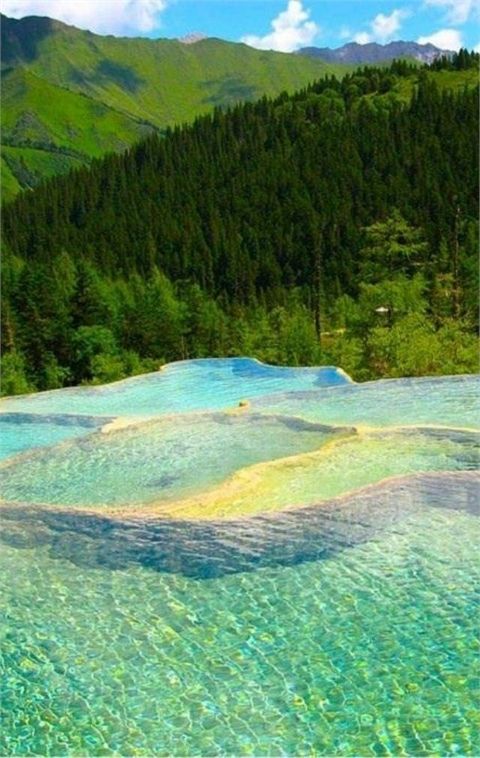 Rock Pools, Canadian Mountains