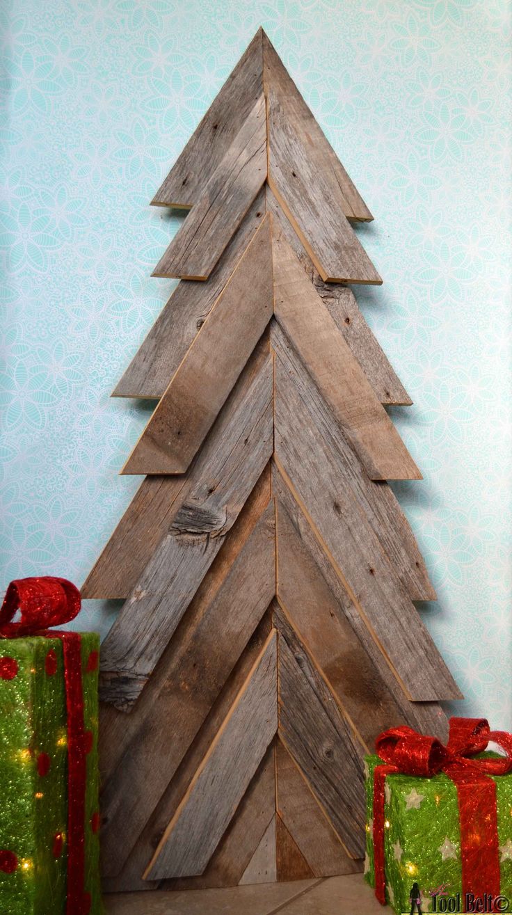 tree diy crafts rustic wood wooden trees projects decorations decorating decor decoration simple holiday outdoor using sticks flat pallet pallets