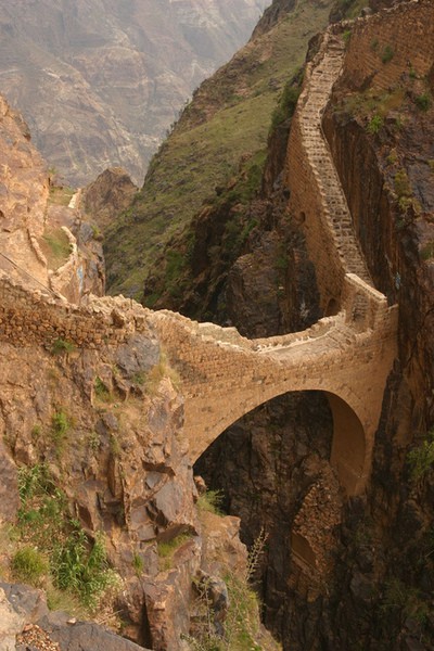 The Shahara Bridge, Yemen