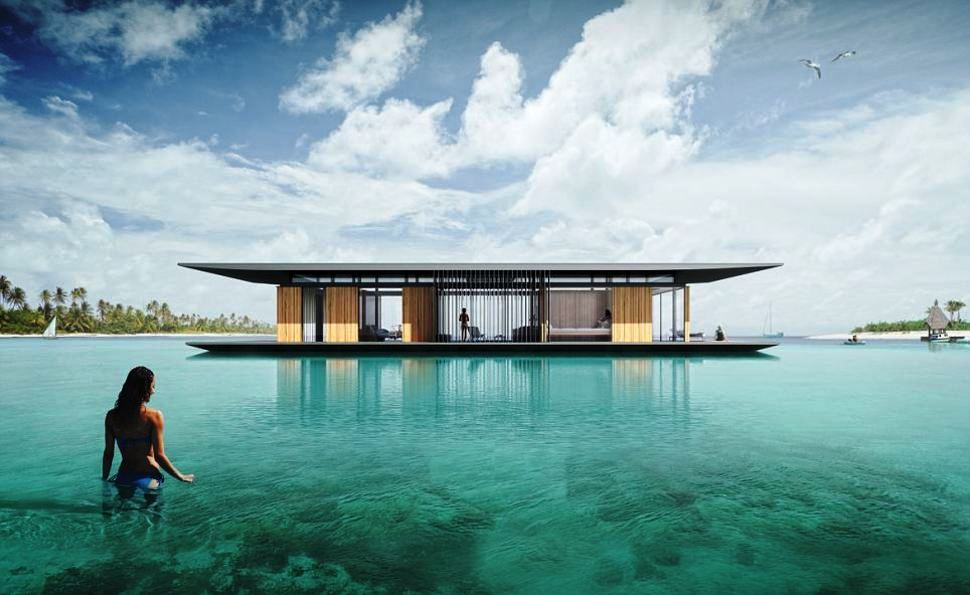 Mobile Floating House.