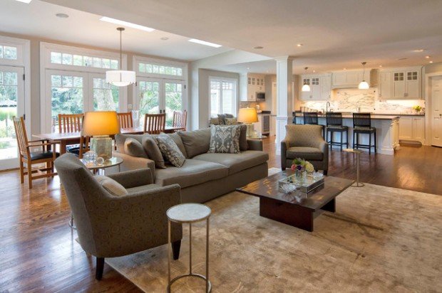 Open Concept Kitchen Living Room Design Ideas The WoW Style