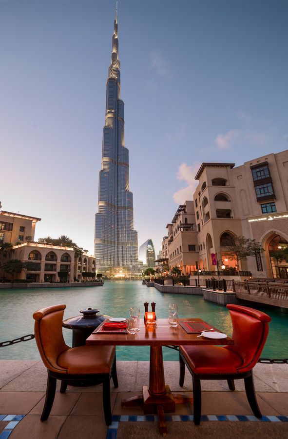 Romantic lunch in Dubai