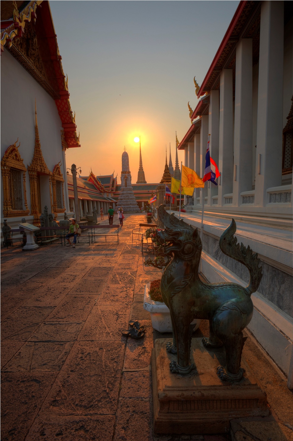 Wat Pho temple compound is also known as the birthplace of traditional Thai massage.