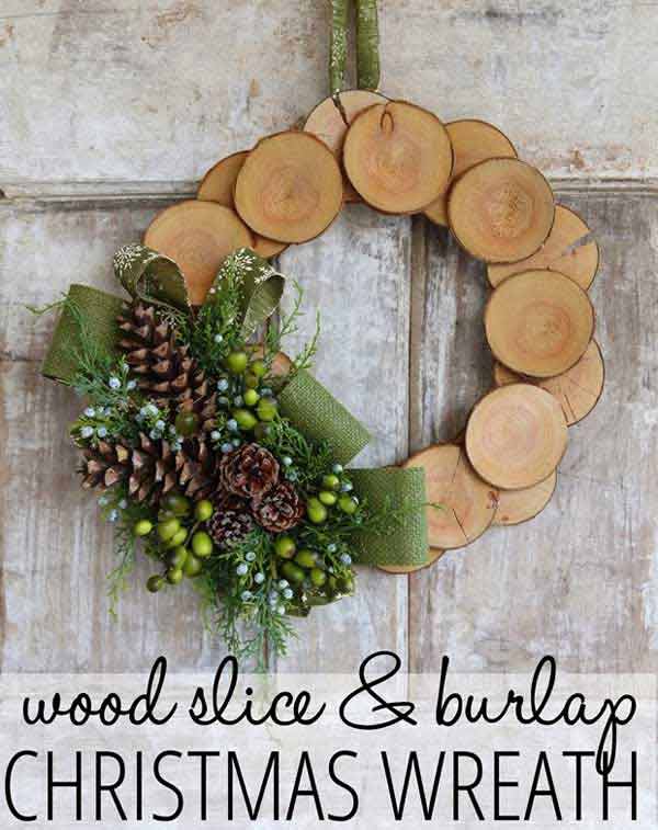Wooden Wreath