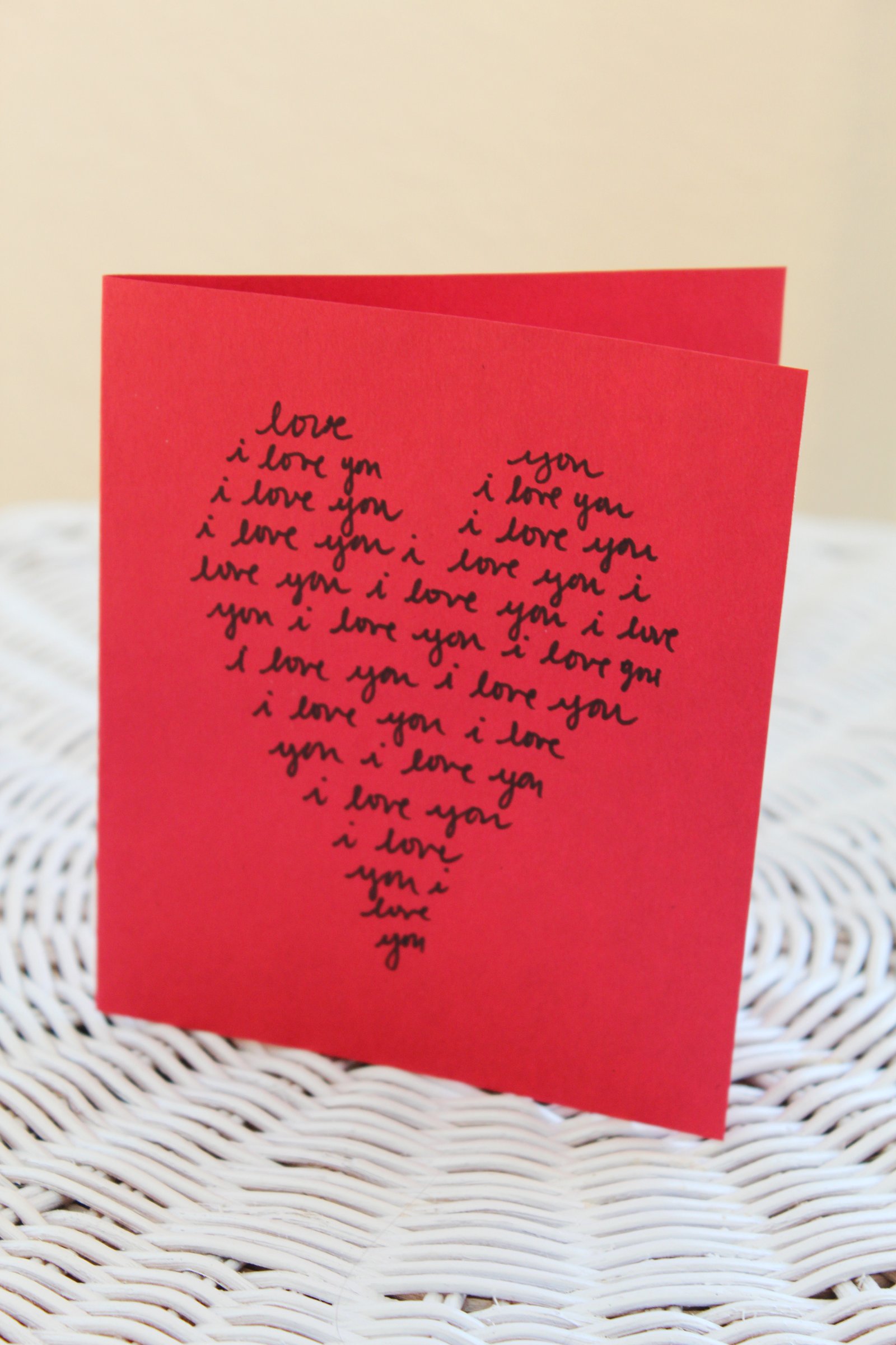 Easy Homemade Valentines Cards For Him