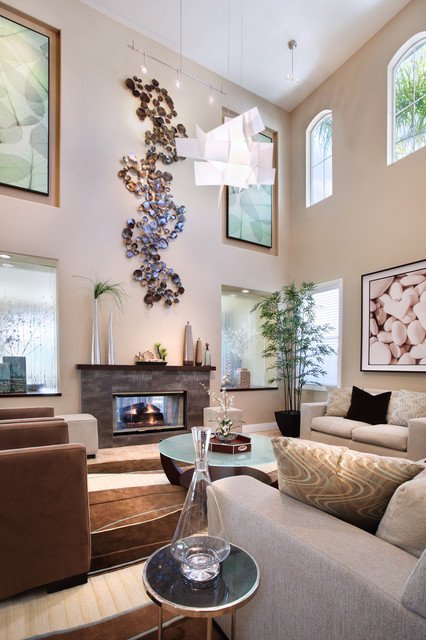 unique decor living decorate walls cool decorating decoration paintings idea rooms space sculpture hanging modern sculptures navigation double houzz using