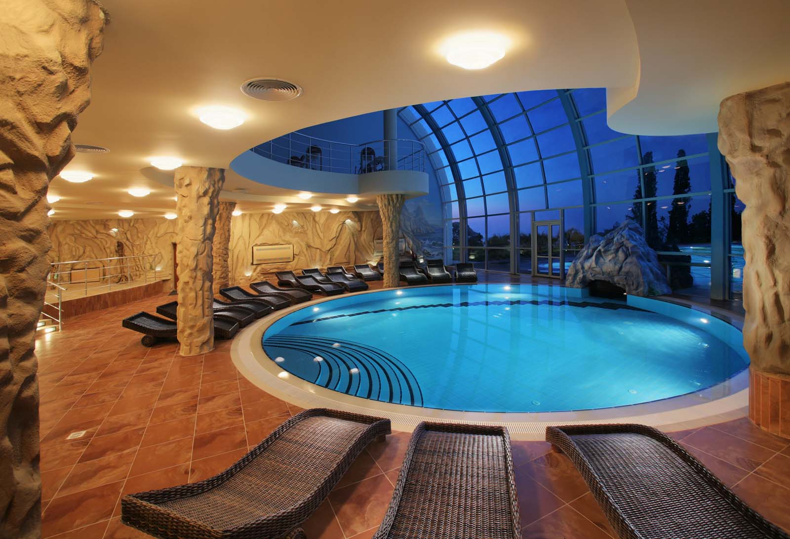  Indoor Pool Home With Luxury Interior