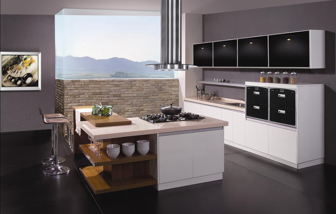 modular kitchen design with island