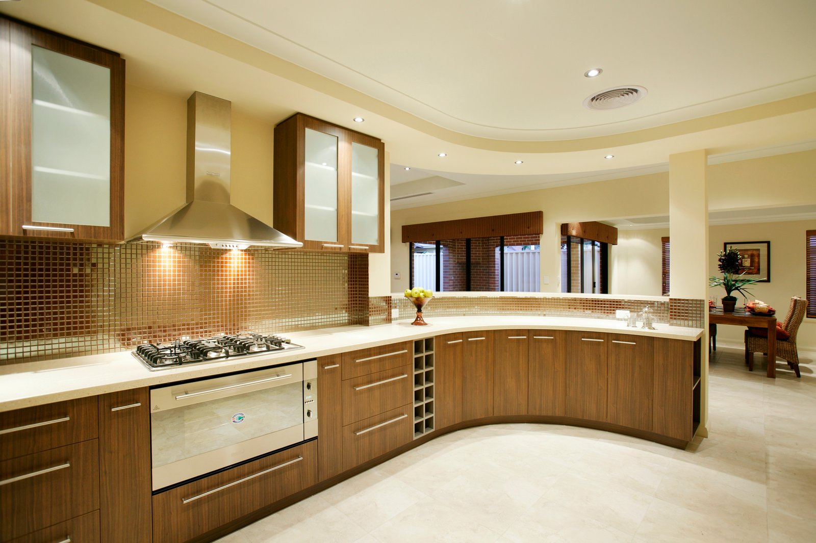 built in kitchen design