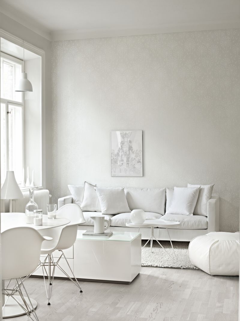 30 White Living Room Ideas - The WoW Style