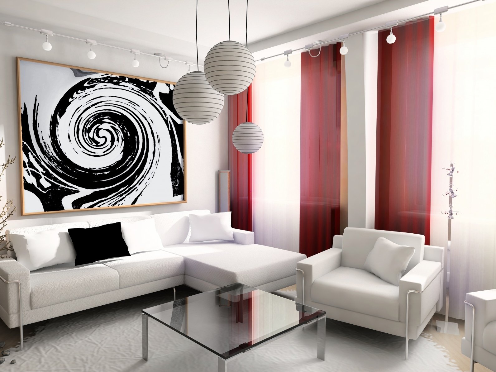 living room paint white