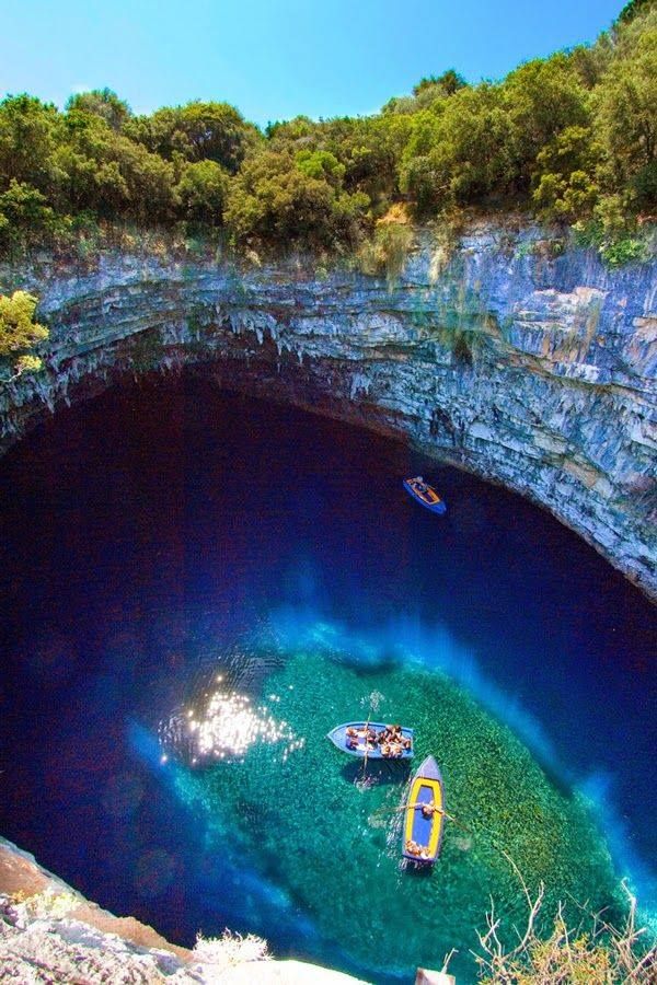 Melissani Cave Lake