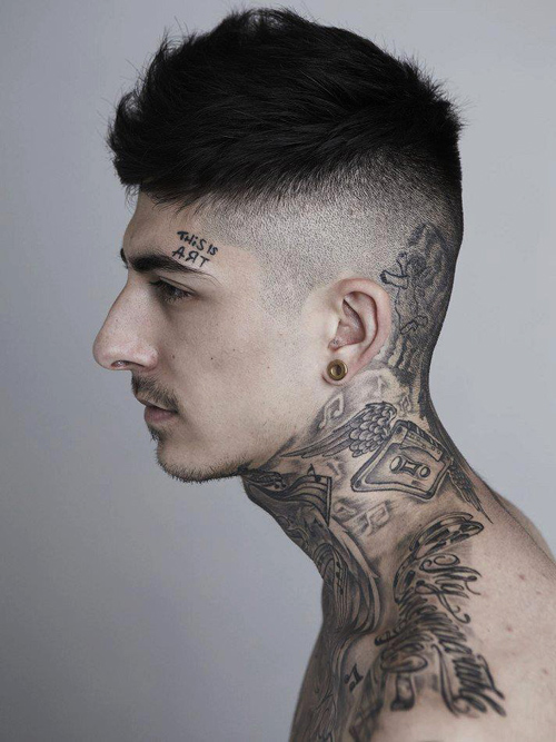 27 Beautiful Neck Tattoo Ideas – The WoW Style