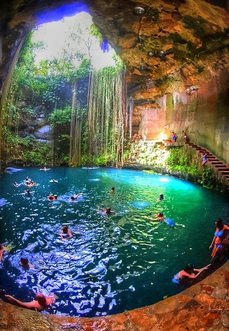 Yucatan Cave Lake