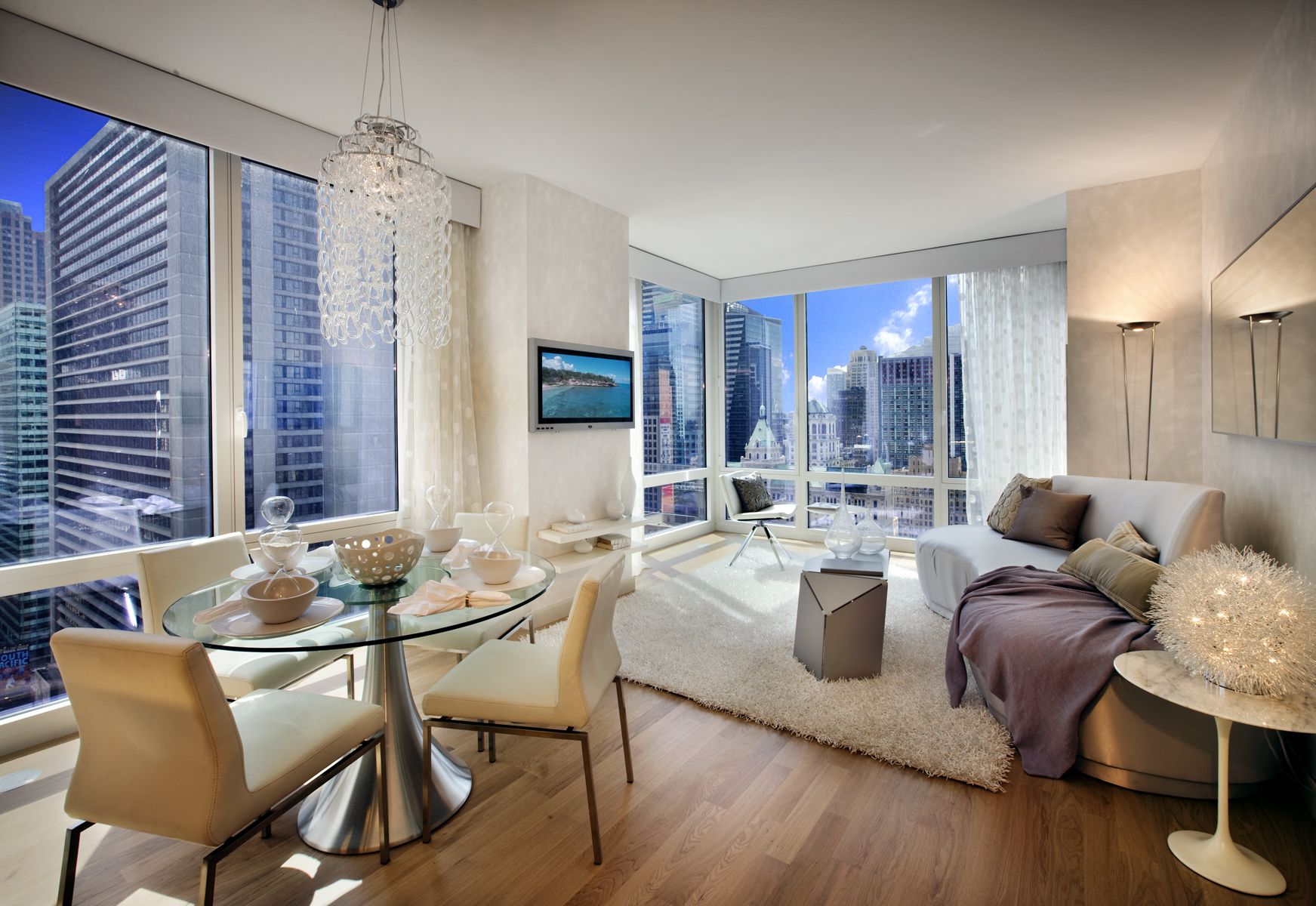 living room modern luxury penthouses