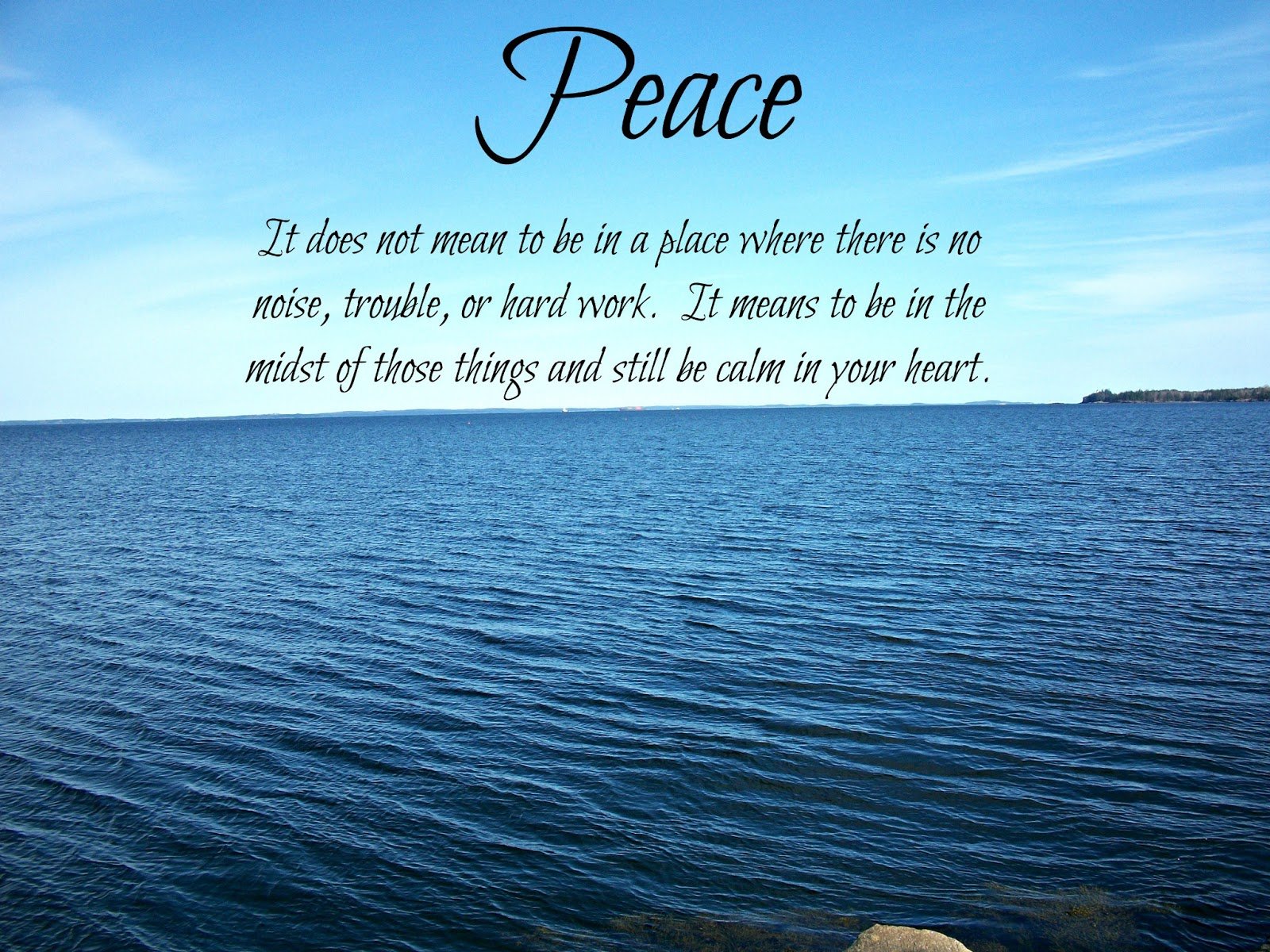 Peace Motivational Quotes About Life