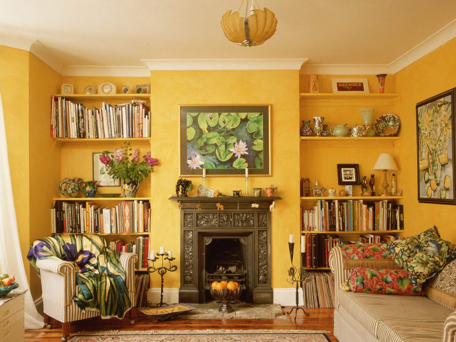 Warm Color Scheme For Living Room