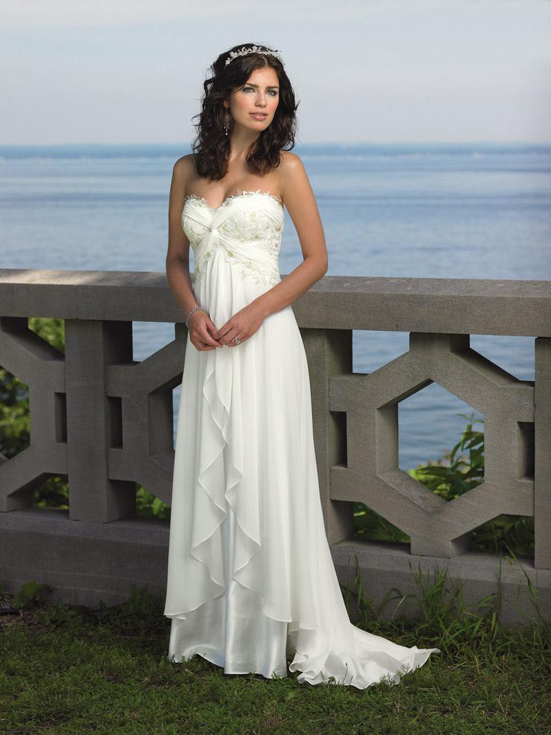 Beautiful Beach Wedding Dresses The Wow Style