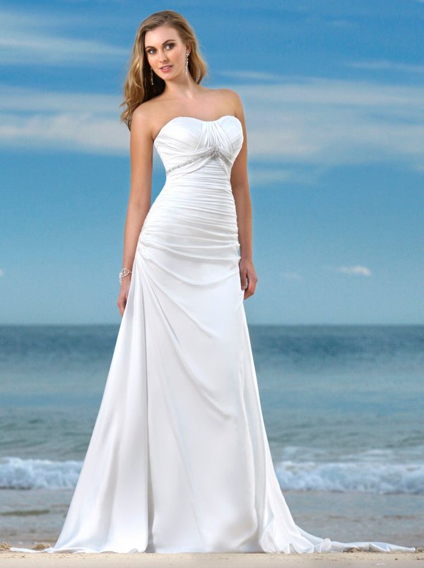 25 Beautiful Beach Wedding Dresses The WoW Style