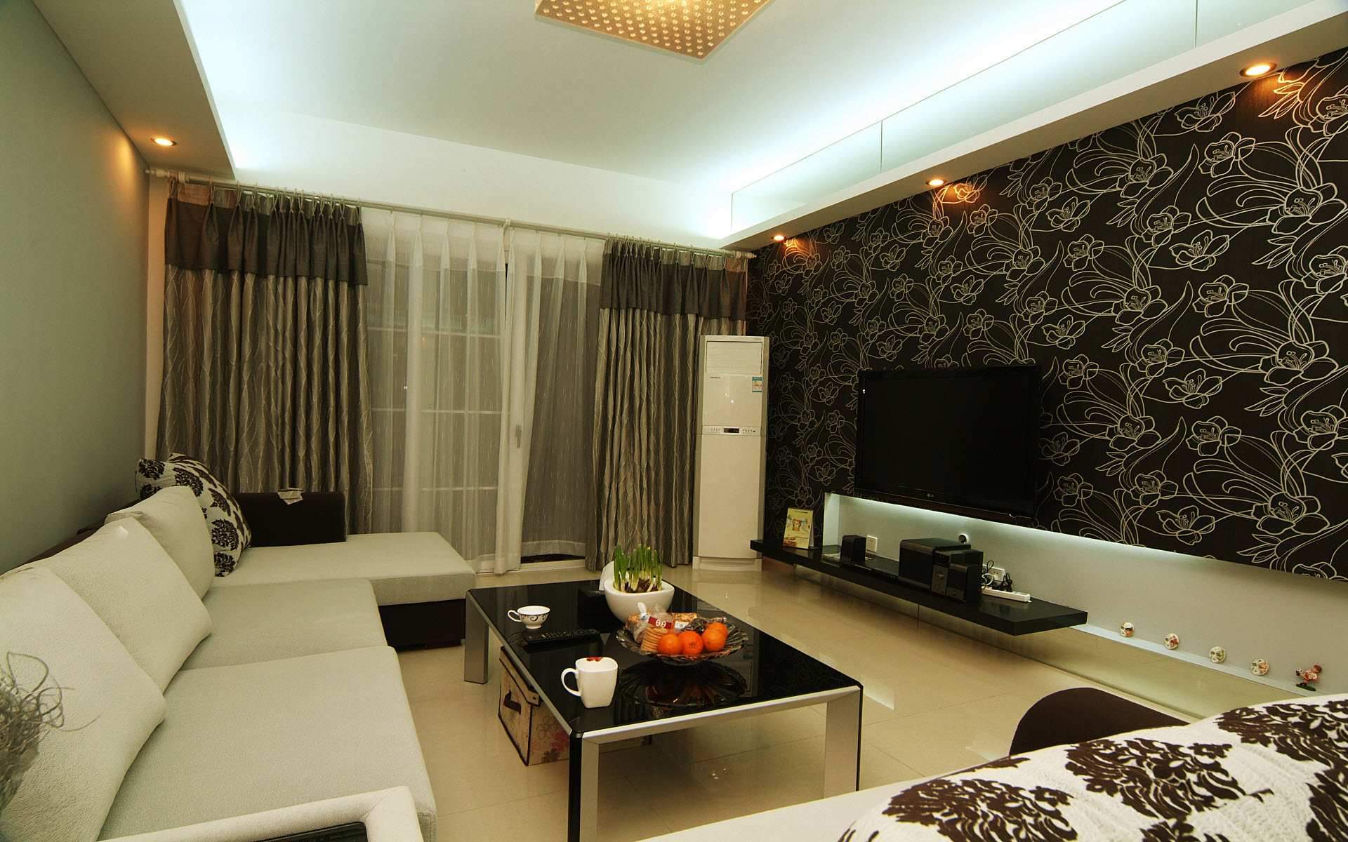 interior living rooms designs wall minimalist