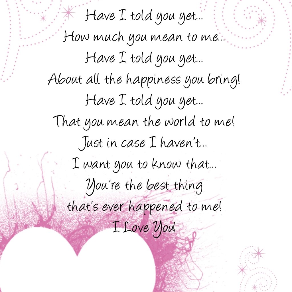 22 Best Collection I Love You Poems The WoW Style