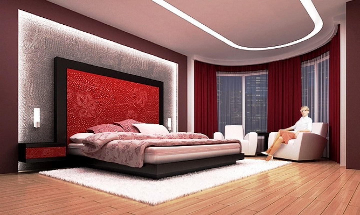 Cool Modern Decorations For Bedroom