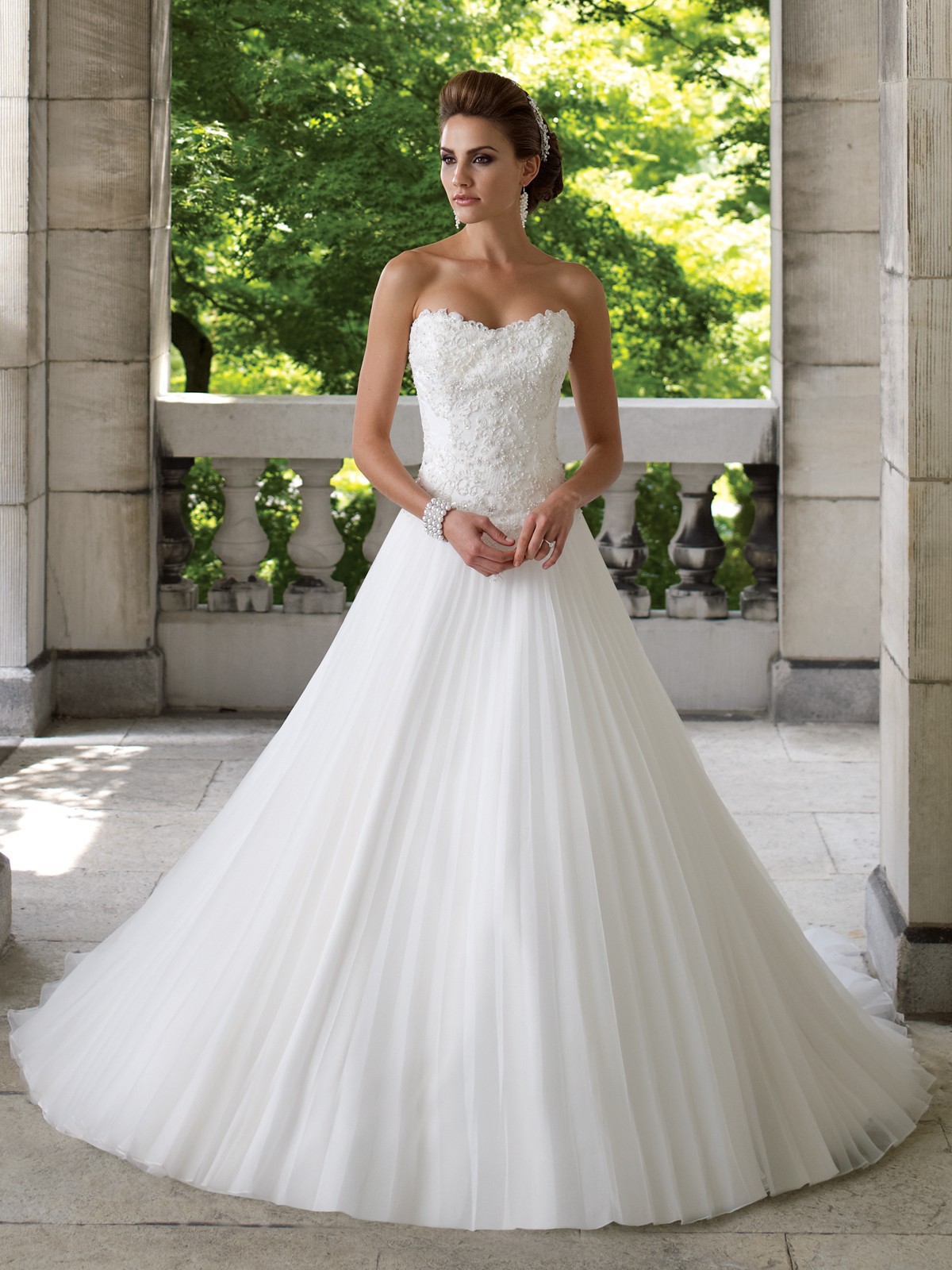 21 Gorgeous A-Line Wedding Dresses Ideas - The WoW Style