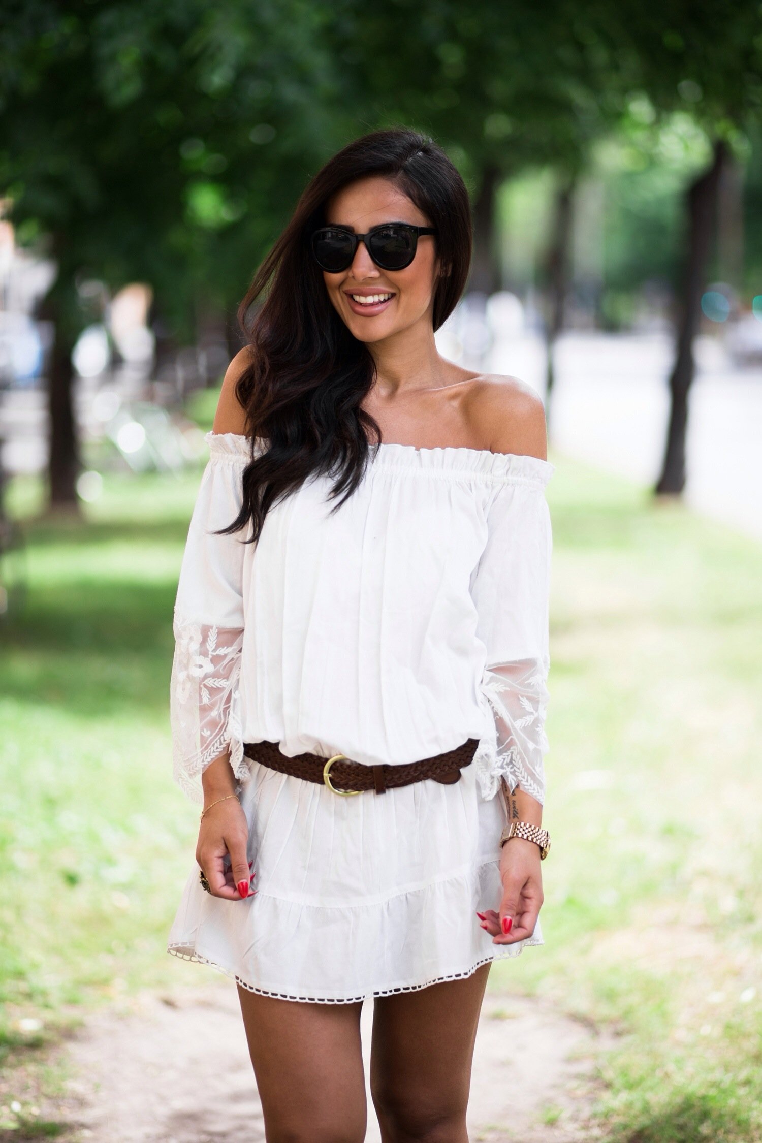 Coolest Ways to Wear Off The Shoulder Top Dress – The WoW Style