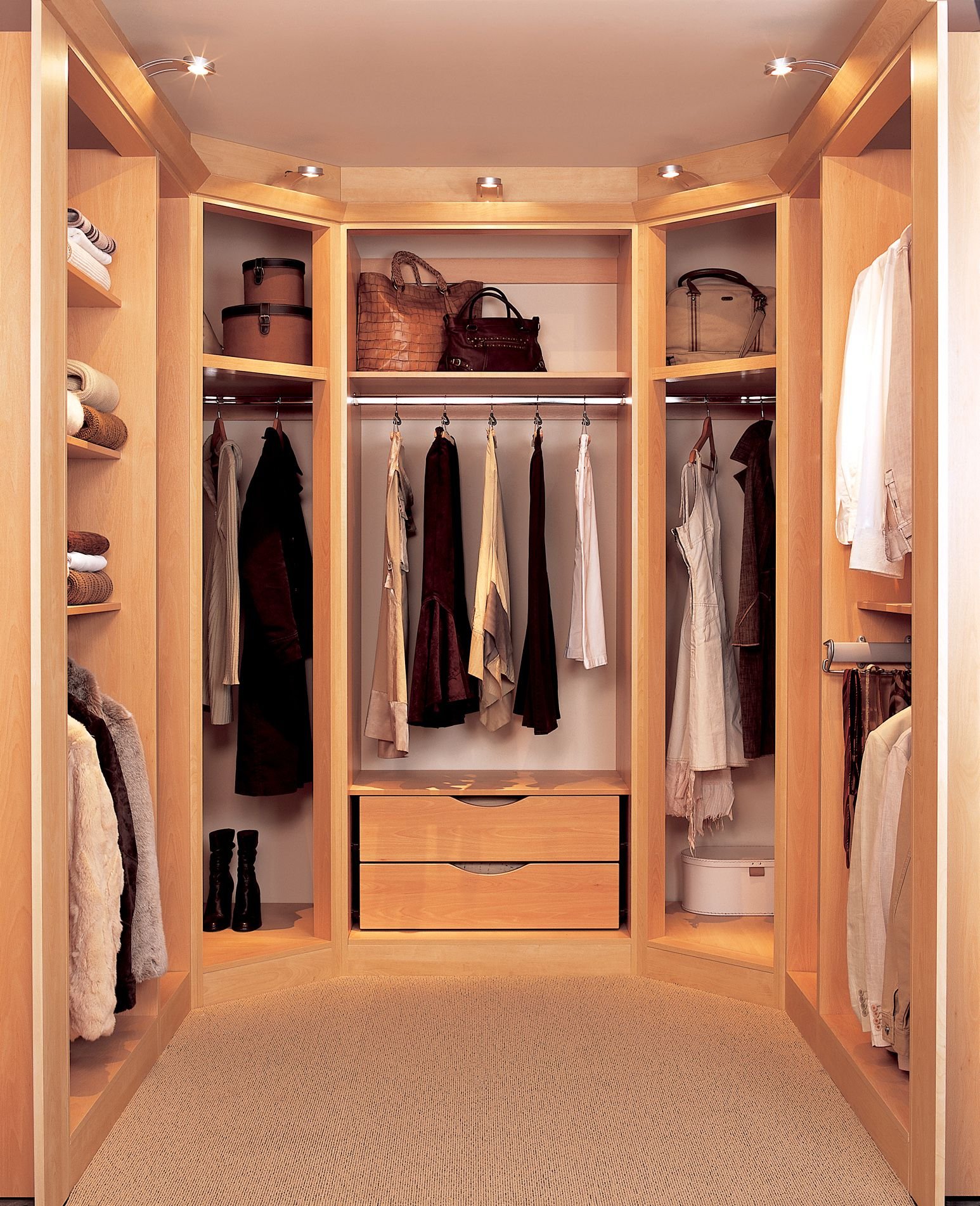 Colorful Walk In Closet Designs The WoW Style